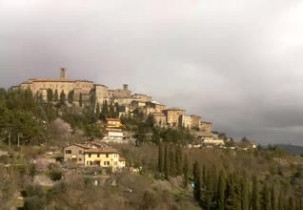 Imagen de vista previa de la cámara web Monte Santa Maria Tiberina - Perugia